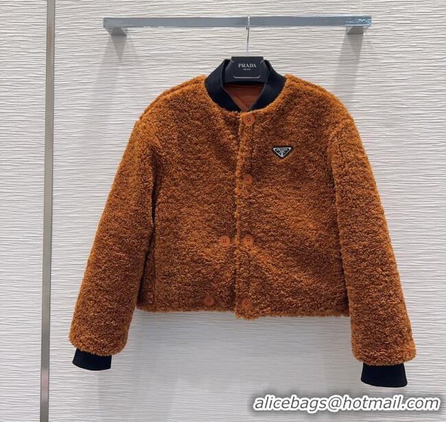 Well Crafted Prada Reversible Jacket PR111541 Brown 2025