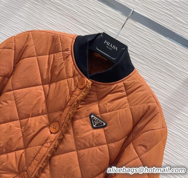 Well Crafted Prada Reversible Jacket PR111541 Brown 2025