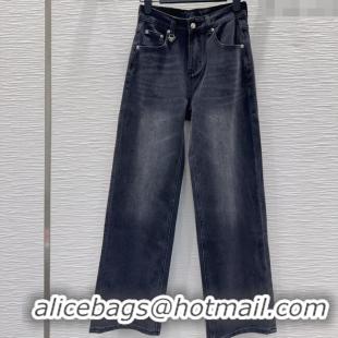 Fashion Discount Prada Denim Jeans PR111542 Black 2025