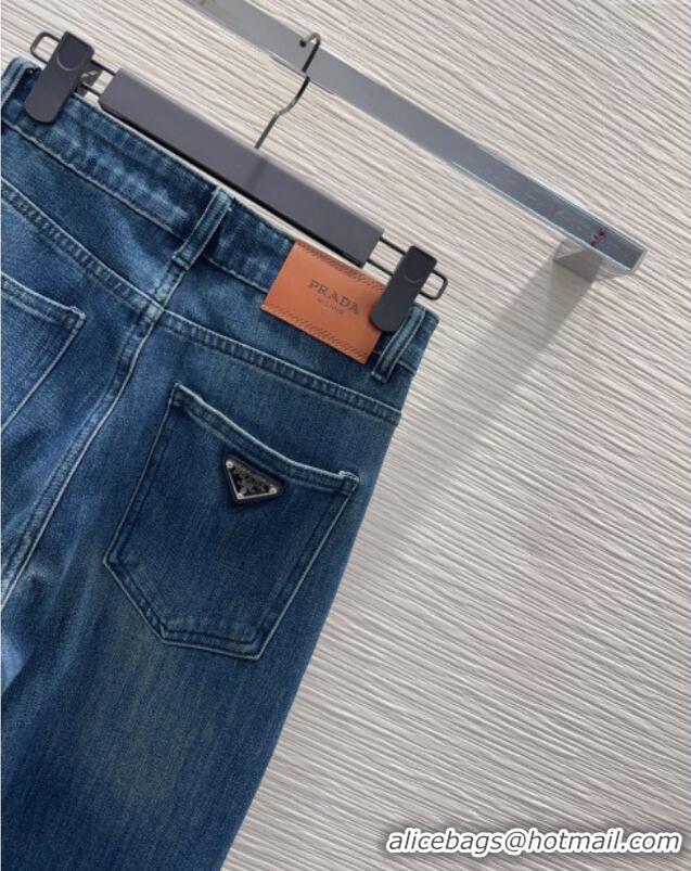 Unique Discount Prada Denim Jeans PR111542 Blue 2025