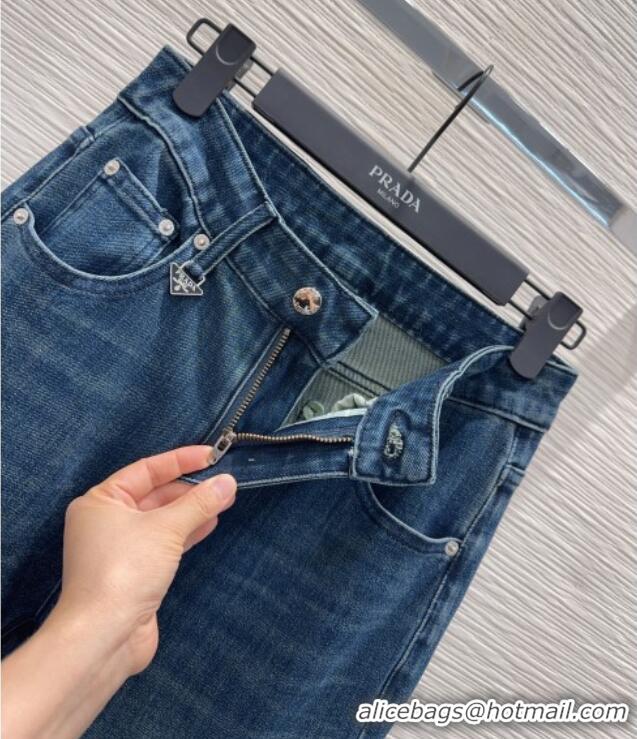 Unique Discount Prada Denim Jeans PR111542 Blue 2025