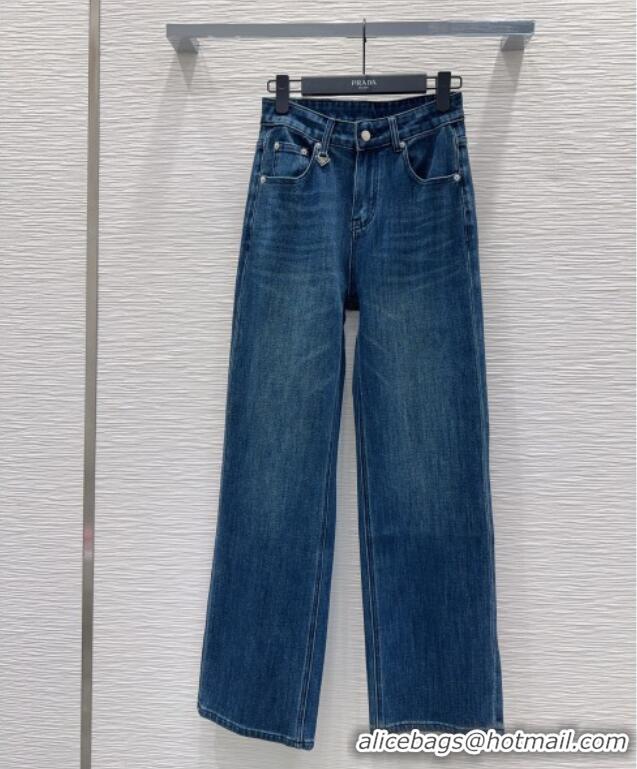 Unique Discount Prada Denim Jeans PR111542 Blue 2025