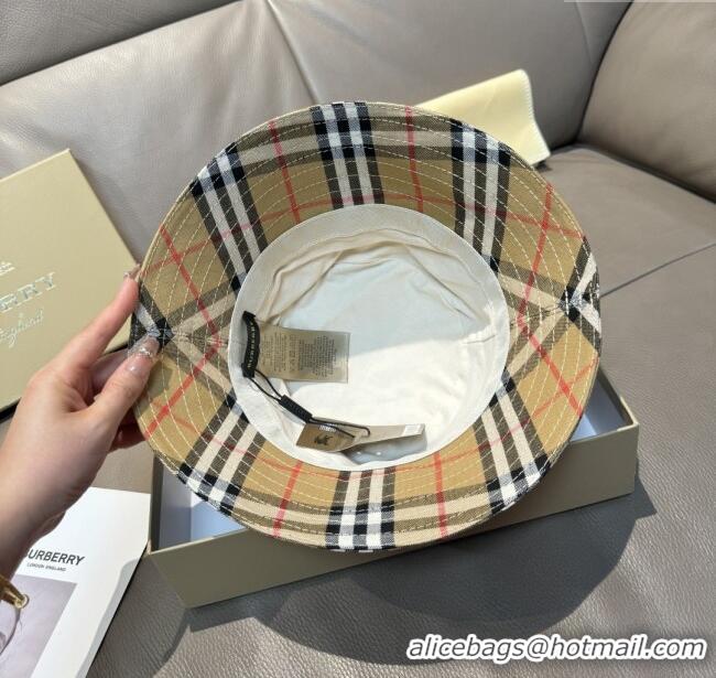Famous Brand Burberry Bucket Hat B103002 Khaki 2025