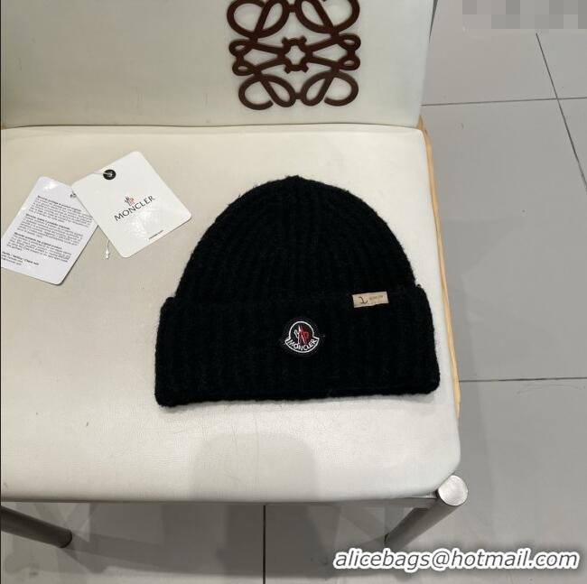 Trendy Design Moncler Knit Hat M103007 Black 2025
