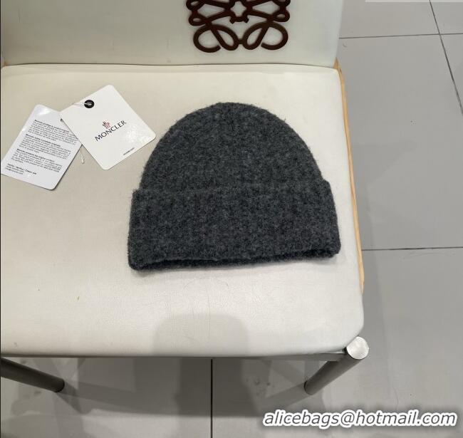 Well Crafted Moncler Knit Hat M103007 Deep Grey 2025