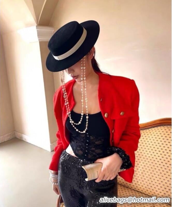 Super Quality Chanel Wool Wide Brim Hat CH103009 2025