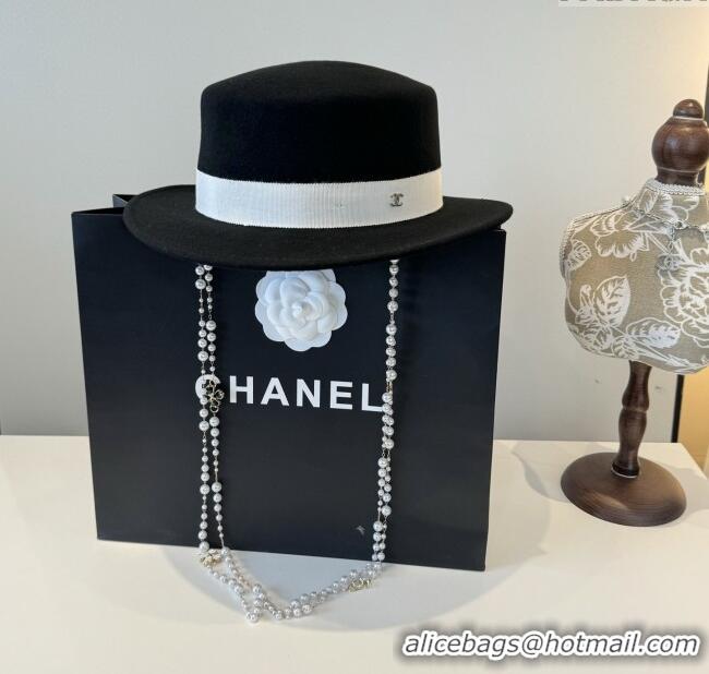Super Quality Chanel Wool Wide Brim Hat CH103009 2025