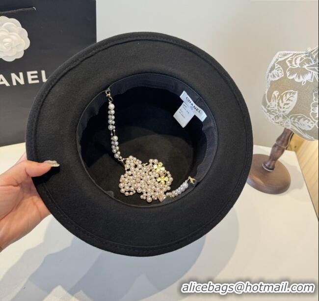 Super Quality Chanel Wool Wide Brim Hat CH103009 2025