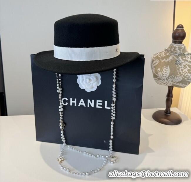 Super Quality Chanel Wool Wide Brim Hat CH103009 2025
