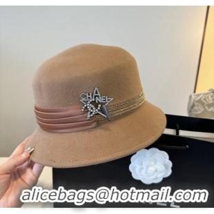 Top Quality Chanel Wool Hat CH103016 Brown 2025