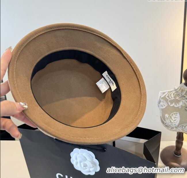 Top Quality Chanel Wool Hat CH103016 Brown 2025
