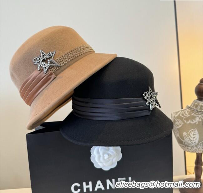 Top Quality Chanel Wool Hat CH103016 Brown 2025
