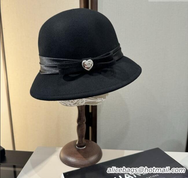 Grade Promotional Chanel Wool Hat CH103018 Deep Red 2025