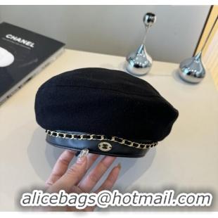 Traditional Specials Chanel Beret Hat CH103103 Black 2025