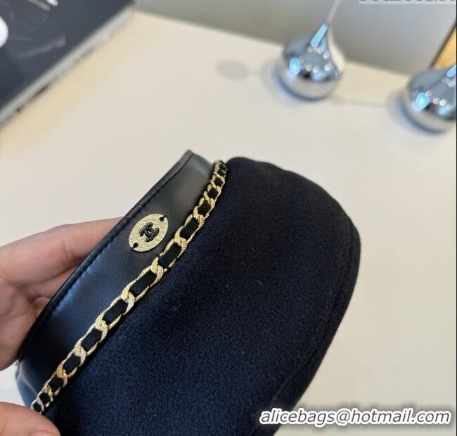Traditional Specials Chanel Beret Hat CH103103 Black 2025