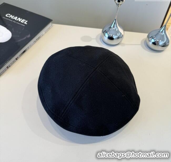 Traditional Specials Chanel Beret Hat CH103103 Black 2025