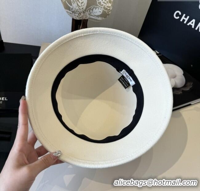 Best Quality Celine Wool Hat C103012 White 2025