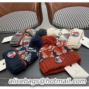 Reasonable Price Discount Moncler Knit Hat M103024 2025