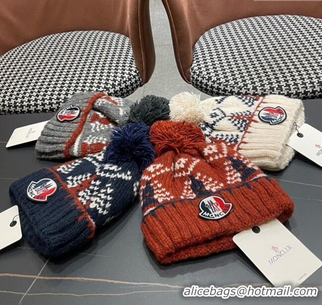 Reasonable Price Discount Moncler Knit Hat M103024 2025