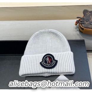 Well Crafted Moncler Knit Hat ML111101 Grey 2025