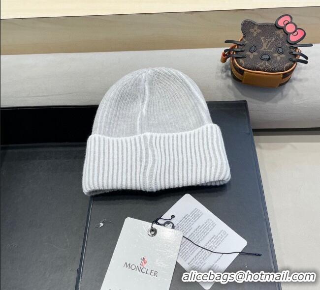 Well Crafted Moncler Knit Hat ML111101 Grey 2025