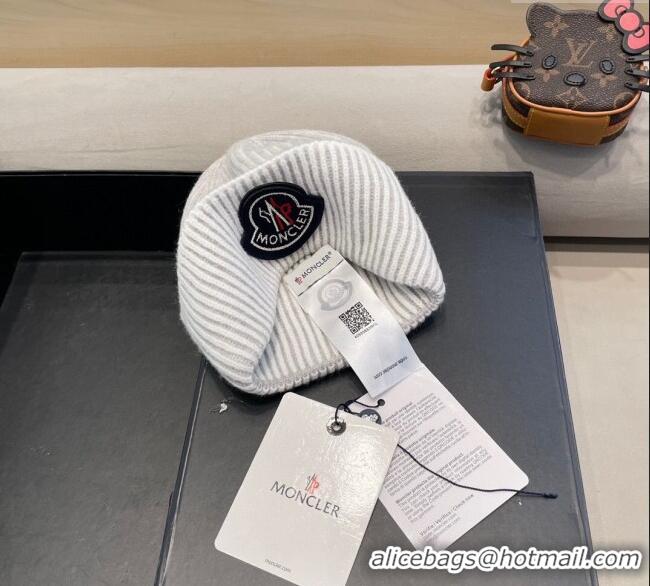 Well Crafted Moncler Knit Hat ML111101 Grey 2025