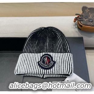Reasonable Price Moncler Knit Hat ML111101 Black 2025