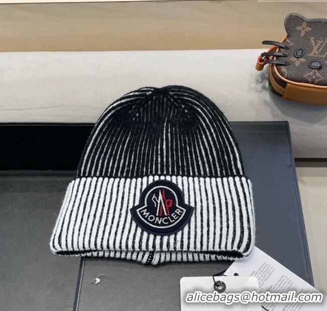 Reasonable Price Moncler Knit Hat ML111101 Black 2025