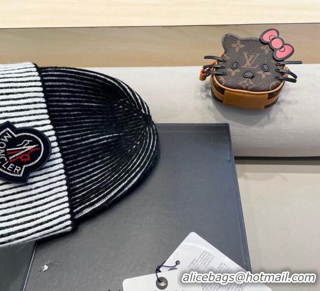 Reasonable Price Moncler Knit Hat ML111101 Black 2025