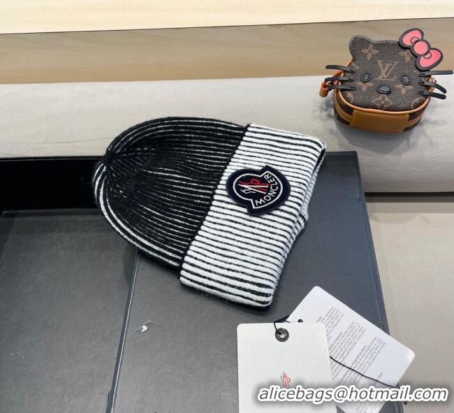 Reasonable Price Moncler Knit Hat ML111101 Black 2025