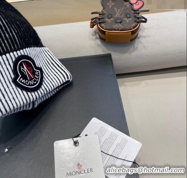 Reasonable Price Moncler Knit Hat ML111101 Black 2025