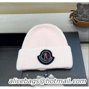 Top Quality Moncler Knit Hat ML111101 Pink 2025
