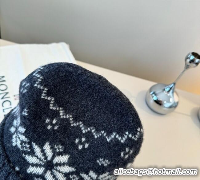 New Release Creation Moncler Knit Hat ML111102 Black 2025