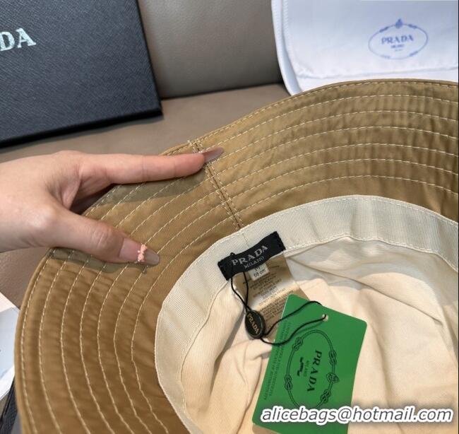 Well Crafted Prada Nylon Bucket Hat P103106 Brown 2025