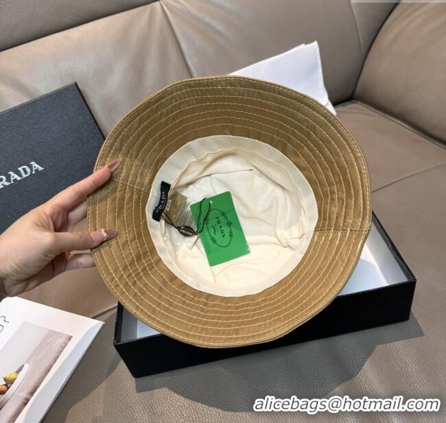 Well Crafted Prada Nylon Bucket Hat P103106 Brown 2025