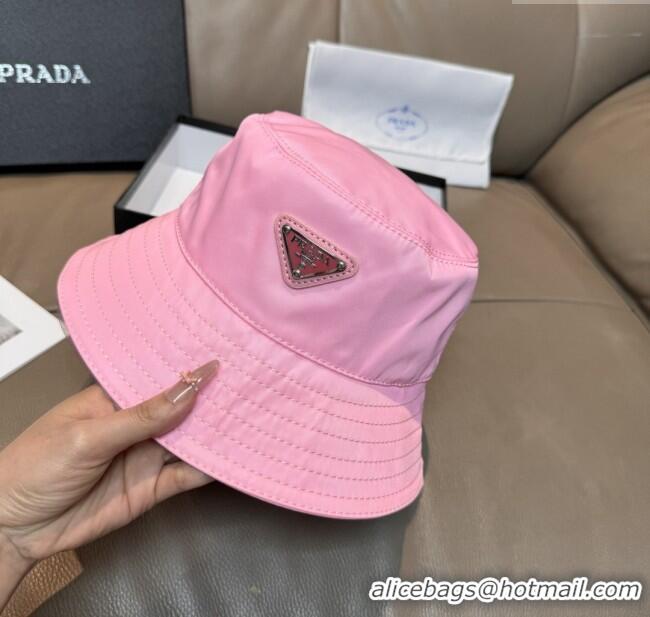 Market Sells Prada Nylon Bucket Hat P103108 Pink 2025