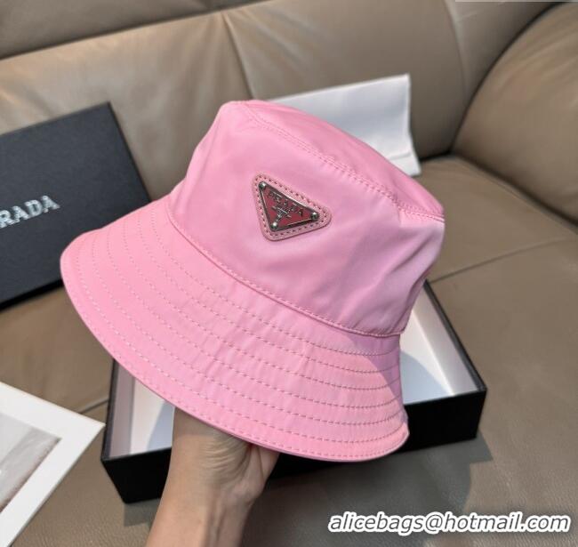 Market Sells Prada Nylon Bucket Hat P103108 Pink 2025