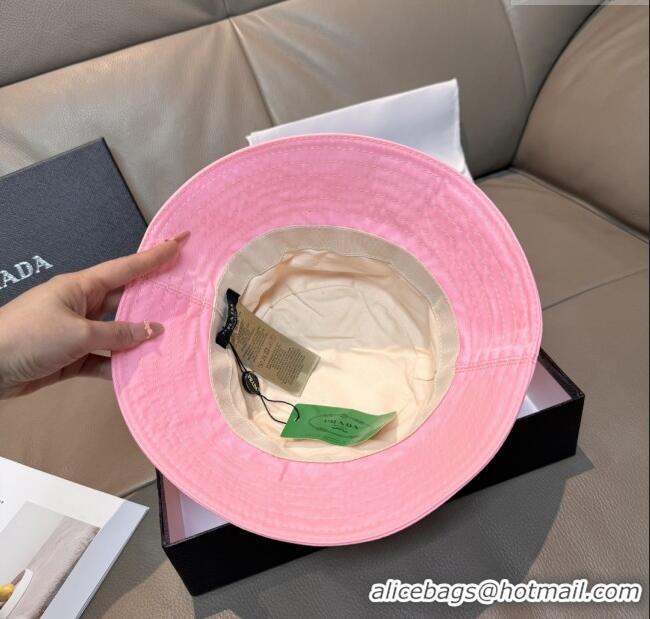 Market Sells Prada Nylon Bucket Hat P103108 Pink 2025