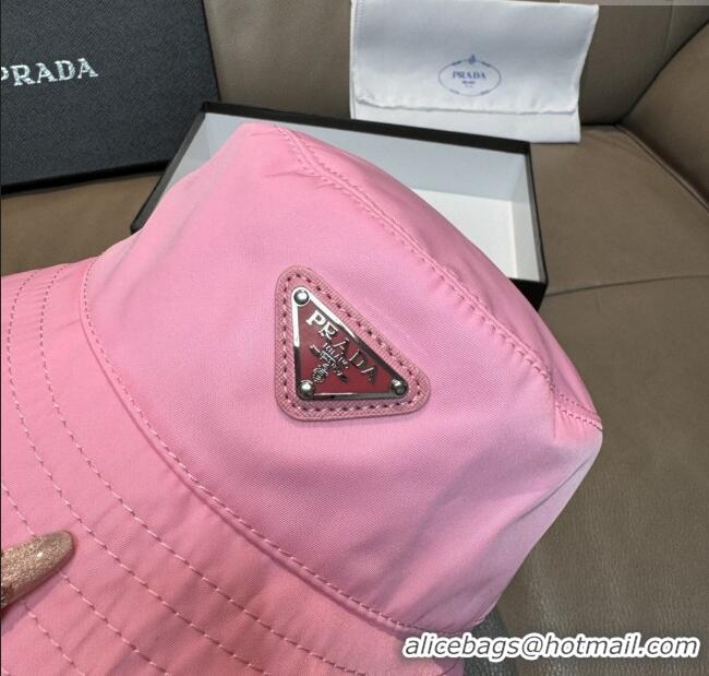 Market Sells Prada Nylon Bucket Hat P103108 Pink 2025