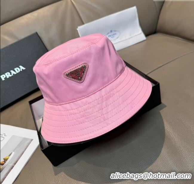 Market Sells Prada Nylon Bucket Hat P103108 Pink 2025