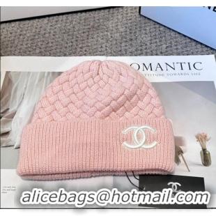 Reasonable Price Chanel Knit Hat CH111109 Pink 2025