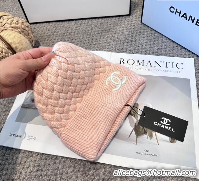 Reasonable Price Chanel Knit Hat CH111109 Pink 2025