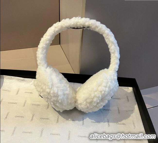 Luxury Discount Chanel Earmuff CH111204 White 2025