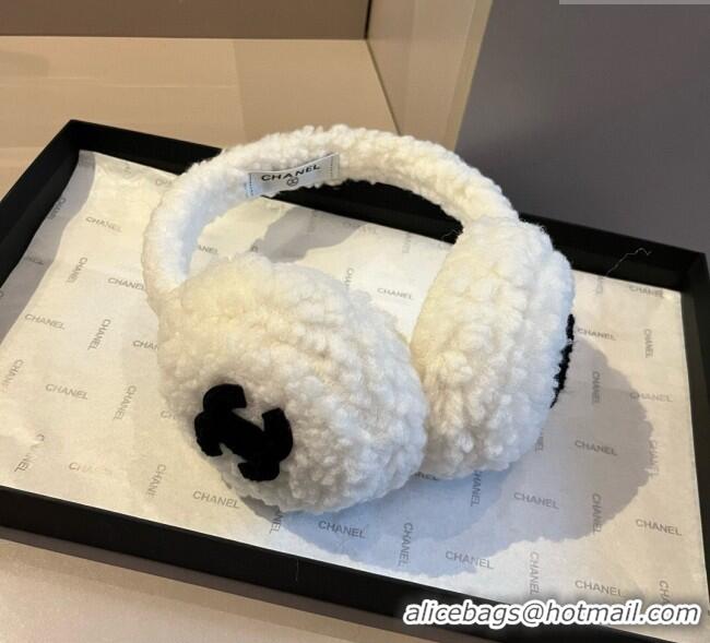 Luxury Discount Chanel Earmuff CH111204 White 2025