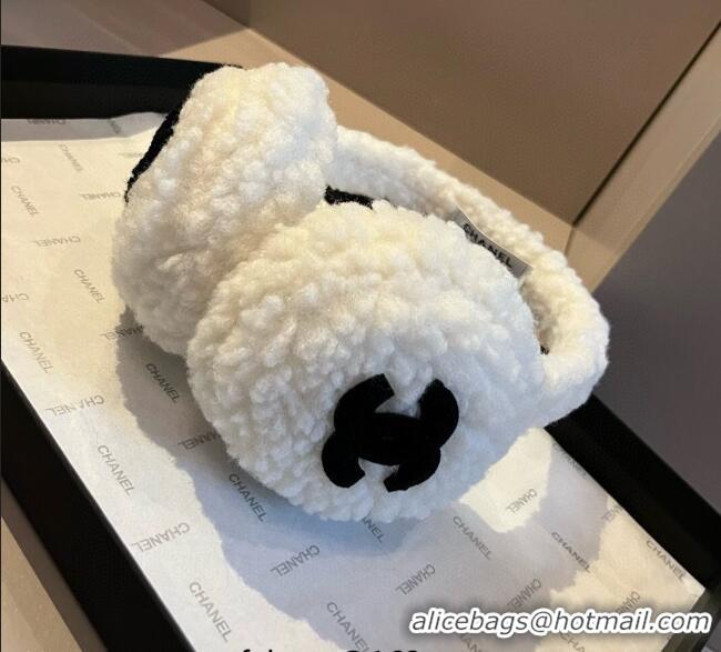 Luxury Discount Chanel Earmuff CH111204 White 2025