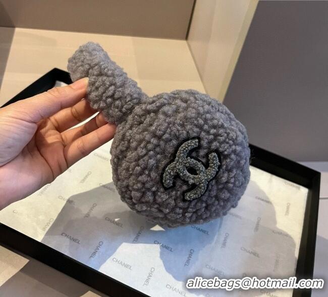 Well Crafted Chanel Earmuff CH111204 Grey 2025