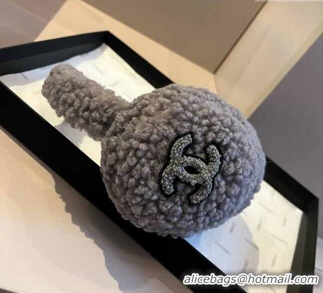 Well Crafted Chanel Earmuff CH111204 Grey 2025