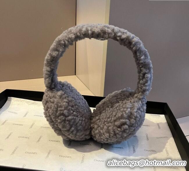 Well Crafted Chanel Earmuff CH111204 Grey 2025