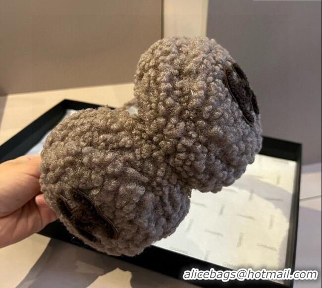 Best Price Chanel Earmuff CH111204 Brown 2025