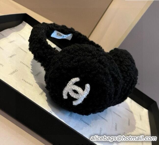 Well Crafted Discount Chanel Earmuff CH111204 Black 2025